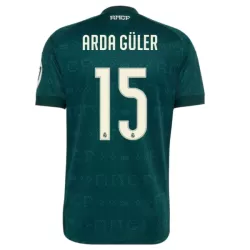 Camisola Real Madrid Arda Guler 15 Homem Equipamento 2ª 2026-27
