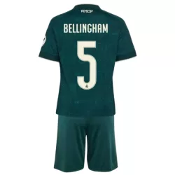 Camisola Real Madrid Bellingham 5 Criança Equipamento 2ª 2026-27