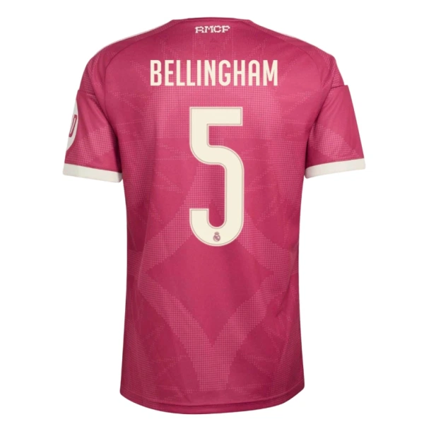 Camisola Real Madrid Bellingham 5 Homem Equipamento 3ª 2026-27