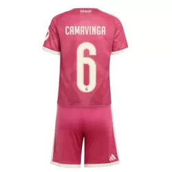 Camisola Real Madrid Camavinga 6 Criança Equipamento 3ª 2026-27