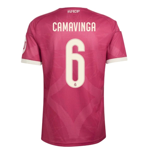 Camisola Real Madrid Camavinga 6 Homem Equipamento 3ª 2026-27
