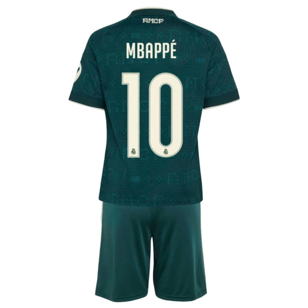 Camisola Real Madrid Mbappé 10 Criança Equipamento 2ª 2026-27 Camisola Real Madrid Mbappé 10 Criança Equipamento 2ª 2026-27