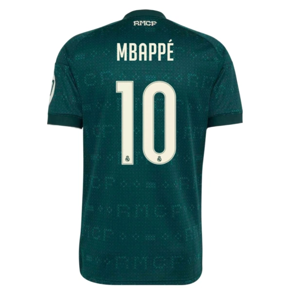 Camisola Real Madrid Mbappé 10 Homem Equipamento 2ª 2026-27