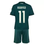 Camisola Real Madrid Rodrygo 11 Criança Equipamento 2ª 2026-27