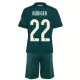 Camisola Real Madrid Rudiger 22 Criança Equipamento 2ª 2026-27