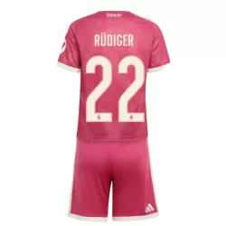 Camisola Real Madrid Rudiger 22 Criança Equipamento 3ª 2026-27