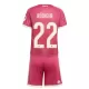 Camisola Real Madrid Rudiger 22 Criança Equipamento 3ª 2026-27 Camisola Real Madrid Rudiger 22 Criança Equipamento 3ª 2026-27