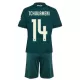 Camisola Real Madrid Tchouaméni 14 Criança Equipamento 2ª 2026-27 Camisola Real Madrid Tchouaméni 14 Criança Equipamento 2ª 2026-27