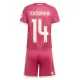 Camisola Real Madrid Tchouaméni 14 Criança Equipamento 3ª 2026-27 Camisola Real Madrid Tchouaméni 14 Criança Equipamento 3ª 2026-27