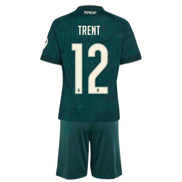 Camisola Real Madrid Trent Alexander-Arnold 12 Criança Equipamento 2ª 2026-27 Camisola Real Madrid Trent Alexander-Arnold 12 Criança Equipamento 2ª 2026-27