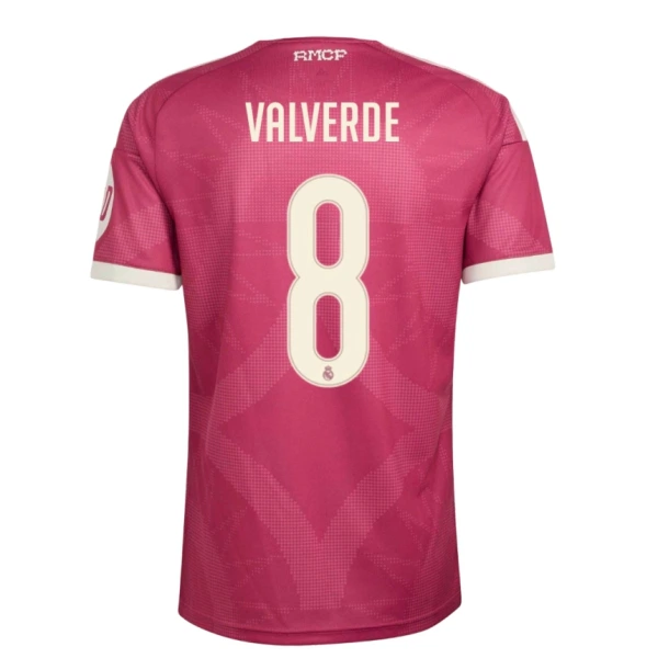 Camisola Real Madrid Valverde 8 Homem Equipamento 3ª 2026-27 Camisola Real Madrid Valverde 8 Homem Equipamento 3ª 2026-27