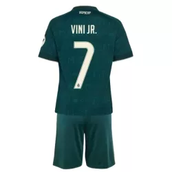 Camisola Real Madrid Vini JR. 7 Criança Equipamento 2ª 2026-27