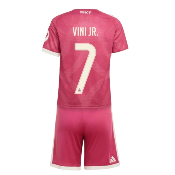 Camisola Real Madrid Vini JR. 7 Criança Equipamento 3ª 2026-27 Camisola Real Madrid Vini JR. 7 Criança Equipamento 3ª 2026-27