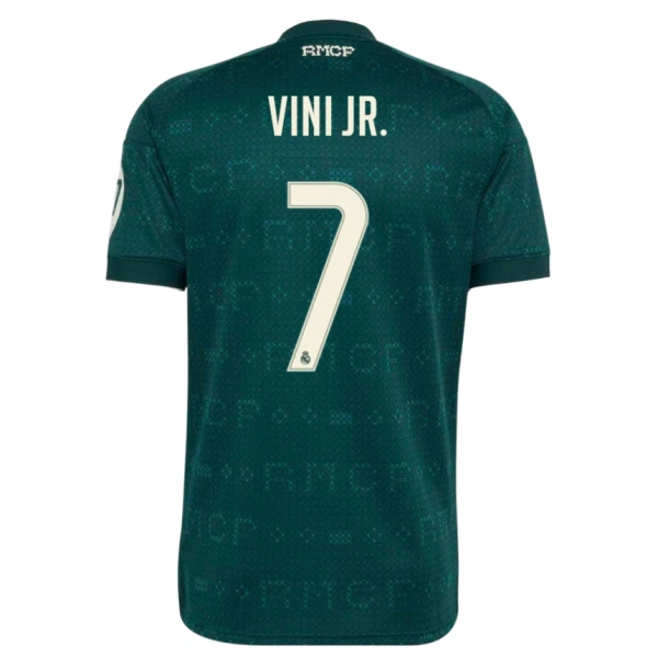 Camisola Real Madrid Vini JR. 7 Homem Equipamento 2ª 2026-27