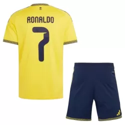 Camisola Al Nassr Ronaldo 7 Criança Equipamento 1ª 2026-27 Camisola Al Nassr Ronaldo 7 Criança Equipamento 1ª 2026-27