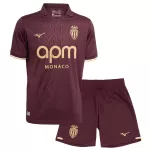 Camisola AS Monaco Criança Equipamento 2ª 2026-27