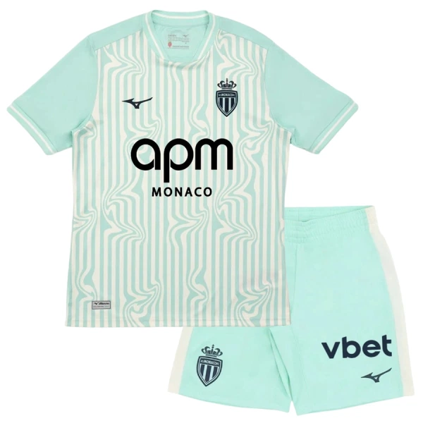 Camisola AS Monaco Criança Equipamento 3ª 2026-27 Camisola AS Monaco Criança Equipamento 3ª 2026-27
