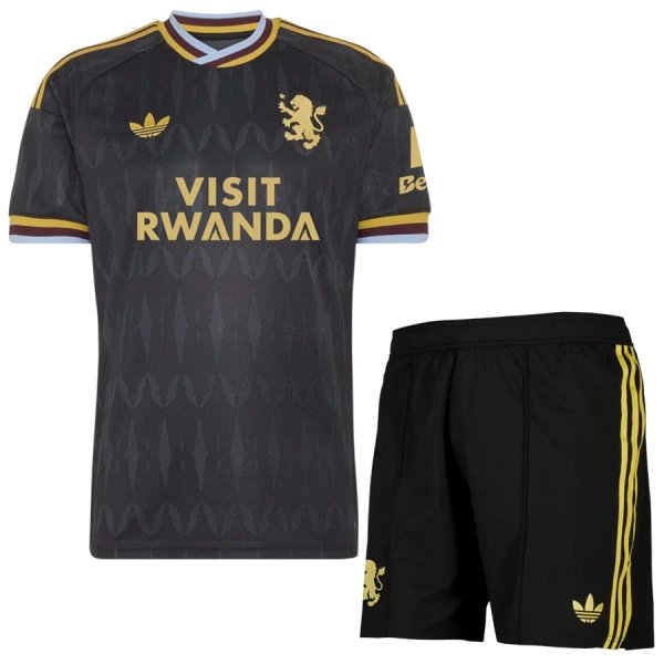 Camisola Aston Villa Criança Equipamento 2ª 2026-27