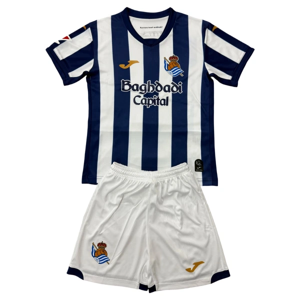 Camisola Real Sociedad Criança Equipamento 1ª 2026-27
