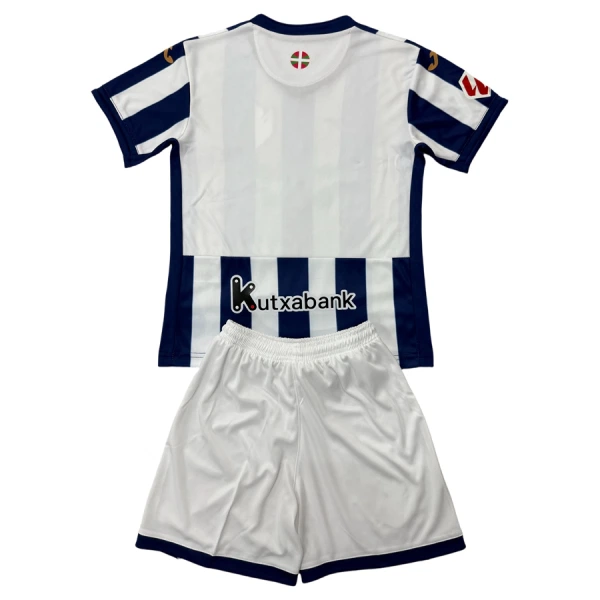 Camisola Real Sociedad Criança Equipamento 1ª 2026-27