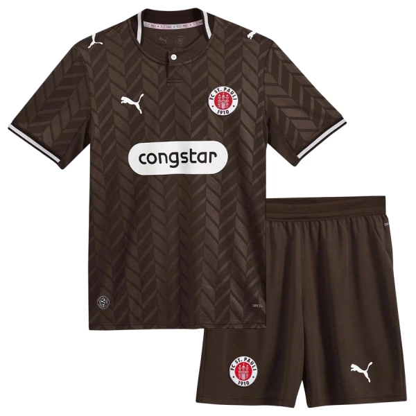 Camisola St Pauli Criança Equipamento 1ª 2026-27 Camisola St Pauli Criança Equipamento 1ª 2026-27