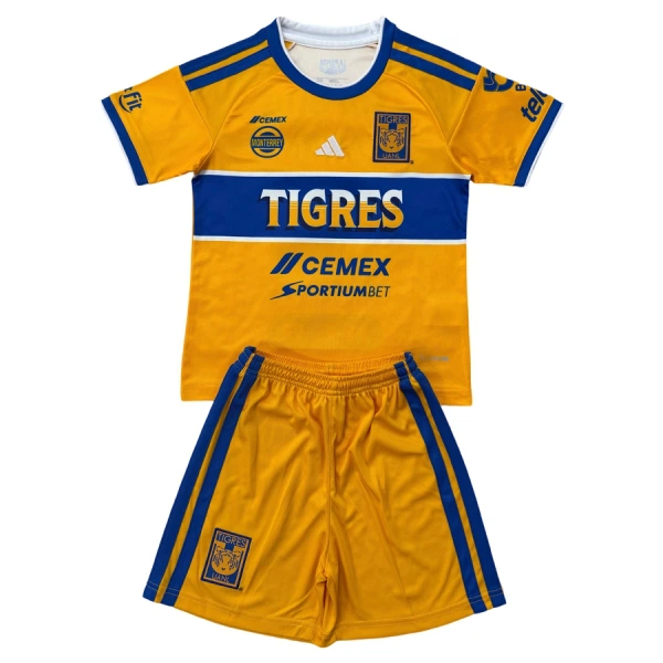 Camisola Tigres UANL Criança Equipamento 1ª 2026-27