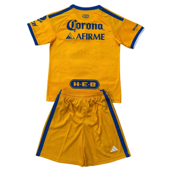 Camisola Tigres UANL Criança Equipamento 1ª 2026-27