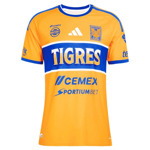 Camisola Tigres UANL Homem Equipamento 1ª 2026-27 Camisola Tigres UANL Homem Equipamento 1ª 2026-27