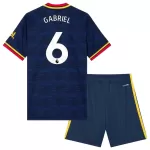 Camisola Arsenal Gabriel 6 Criança Equipamento 2ª 2026-27