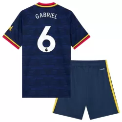 Camisola Arsenal Gabriel 6 Criança Equipamento 2ª 2026-27 Camisola Arsenal Gabriel 6 Criança Equipamento 2ª 2026-27