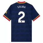 Camisola Arsenal Saliba 2 Homem Equipamento 2ª 2026-27