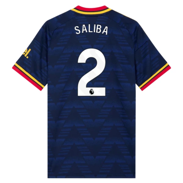 Camisola Arsenal Saliba 2 Homem Equipamento 2ª 2026-27