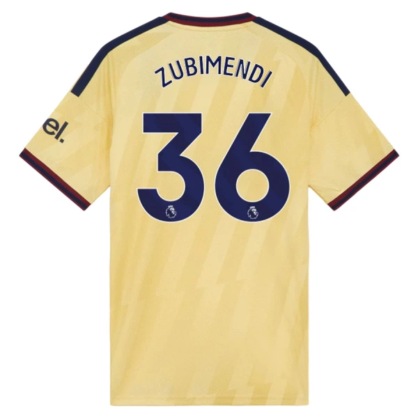 Camisola Arsenal Zubimendi 36 Homem Equipamento 3ª 2026-27