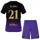 Camisola FC Barcelona Frenkie de Jong 21 Criança Equipamento 2ª 2026-27 Camisola FC Barcelona Frenkie de Jong 21 Criança Equipamento 2ª 2026-27