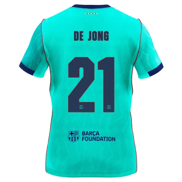 Camisola FC Barcelona Frenkie de Jong 21 Criança Equipamento 3ª 2026-27