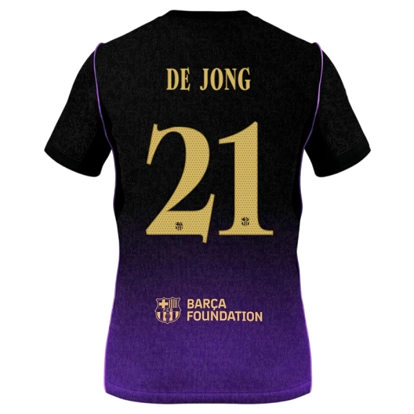 Camisola FC Barcelona Frenkie de Jong 21 Homem Equipamento 2ª 2026-27
