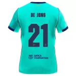 Camisola FC Barcelona Frenkie de Jong 21 Homem Equipamento 3ª 2026-27
