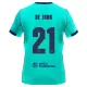 Camisola FC Barcelona Frenkie de Jong 21 Homem Equipamento 3ª 2026-27 Camisola FC Barcelona Frenkie de Jong 21 Homem Equipamento 3ª 2026-27