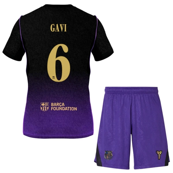 Camisola FC Barcelona Gavi 6 Criança Equipamento 2ª 2026-27