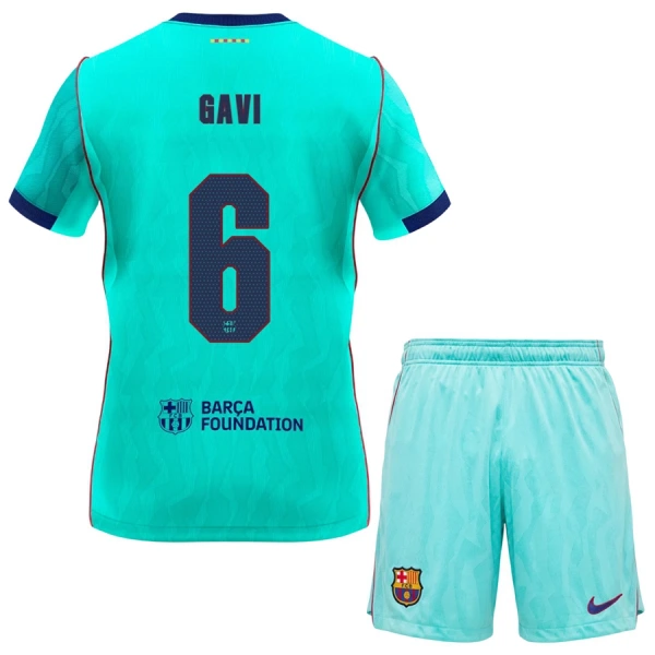 Camisola FC Barcelona Gavi 6 Criança Equipamento 3ª 2026-27 Camisola FC Barcelona Gavi 6 Criança Equipamento 3ª 2026-27