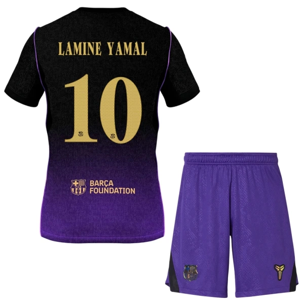 Camisola FC Barcelona Lamine Yamal 10 Criança Equipamento 2ª 2026-27 Camisola FC Barcelona Lamine Yamal 10 Criança Equipamento 2ª 2026-27