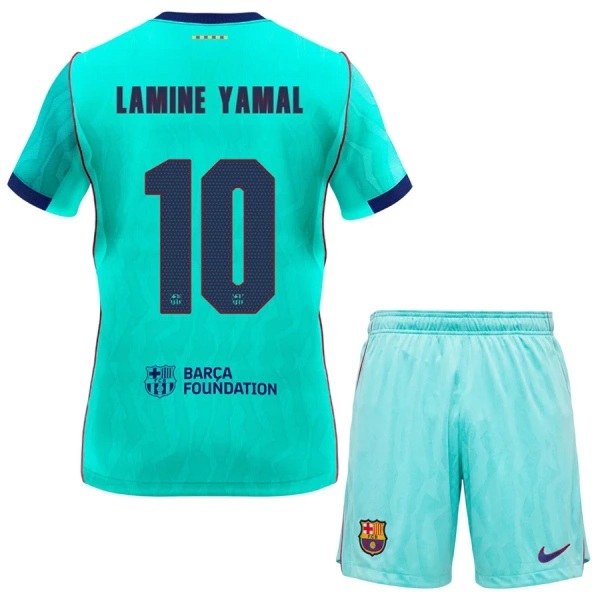 Camisola FC Barcelona Lamine Yamal 10 Criança Equipamento 3ª 2026-27