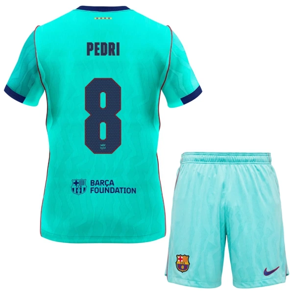 Camisola FC Barcelona Pedri 8 Criança Equipamento 3ª 2026-27 Camisola FC Barcelona Pedri 8 Criança Equipamento 3ª 2026-27