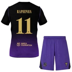 Camisola FC Barcelona Raphinha 11 Criança Equipamento 2ª 2026-27 Camisola FC Barcelona Raphinha 11 Criança Equipamento 2ª 2026-27