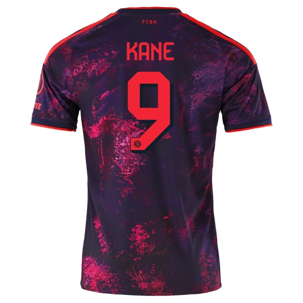 Camisola FC Bayern de Munique Kane 9 Homem Equipamento 3ª 2026-27 Camisola FC Bayern de Munique Kane 9 Homem Equipamento 3ª 2026-27