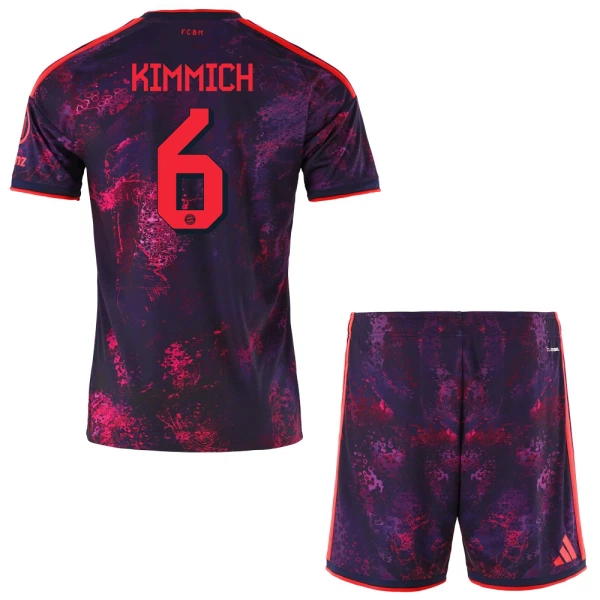 Camisola FC Bayern de Munique Kimmich 6 Criança Equipamento 3ª 2026-27