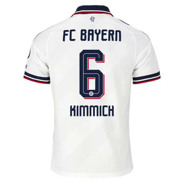 Camisola FC Bayern de Munique Kimmich 6 Homem Equipamento 2ª 2026-27 Camisola FC Bayern de Munique Kimmich 6 Homem Equipamento 2ª 2026-27