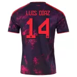 Camisola FC Bayern de Munique Luis Díaz 14 Homem Equipamento 3ª 2026-27