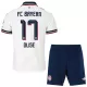Camisola FC Bayern de Munique Olise 17 Criança Equipamento 2ª 2026-27