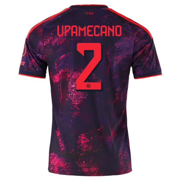 Camisola FC Bayern de Munique Upamecano 2 Homem Equipamento 3ª 2026-27